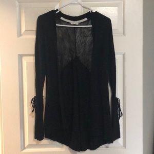Maurices Black Long Sleeved Cardigan  Size M
